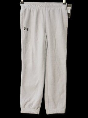 Under Armour Gray Fleece Jogger Pants Boy’s Size 5